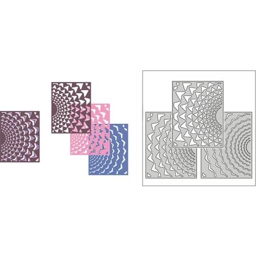 New 2021 Layering Arrow Arch Plate Metal Cutting Dies for DIY Scrapbooking and Card Making Decorative Embossing Craft No Stamps