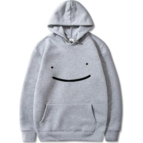 2021 Autumn New Fashion Women Smile Print Solid Loose Hooded Pullovers Casual Stylish Oversize Sweatshirt