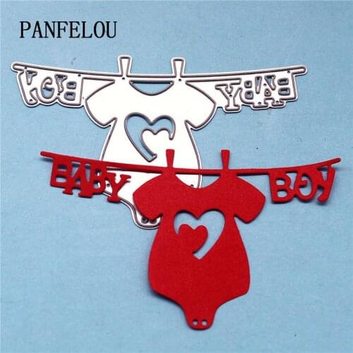 PANFELOU Metal craft Bag clothes-horse paper die cutting dies for Scrapbooking/DIY Easter wedding Halloween cards