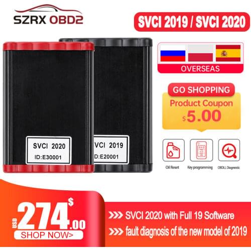SVCI V2019 V2020 Full Version Commander Abrites 21 Car Softwares Full Set SVCI 2020 OBD Diagnostic Tool Abrites Key Programmer