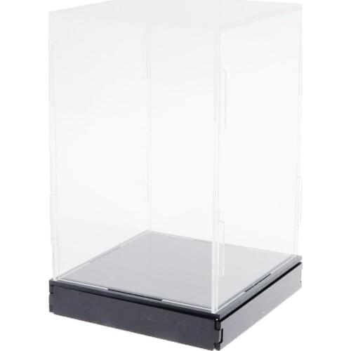 Transparent Acrylic Display Box Large Action Figure Doll Car Model Show Case