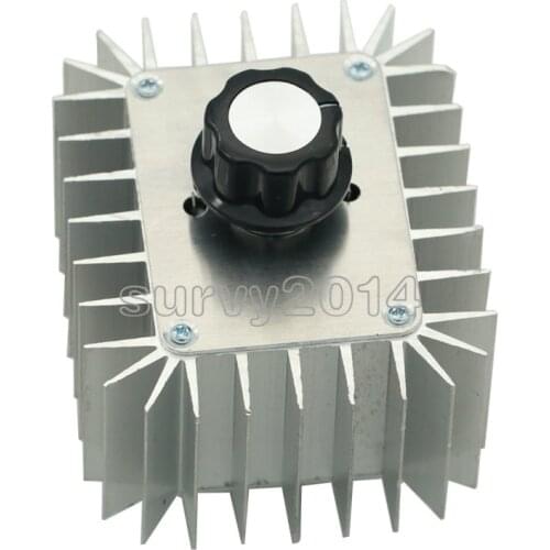 AC 220V 5000W SCR Voltage Regulator Controller LED Dimming Dimmers Thermostat