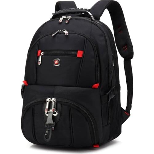 Multifunction large capacity male bag fashion travel usb charging waterproof anti-theft 15.6 inch 17 inch laptop backpack men