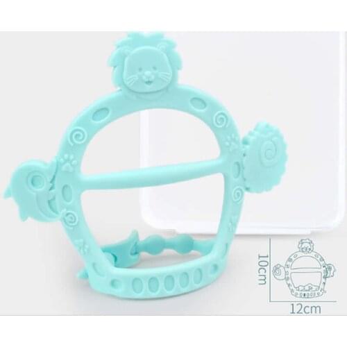 Grinding rod baby teeth silica gel bite giraffe boiled eat artifact ring bite silica gel teethers baby soother nipple bit safe