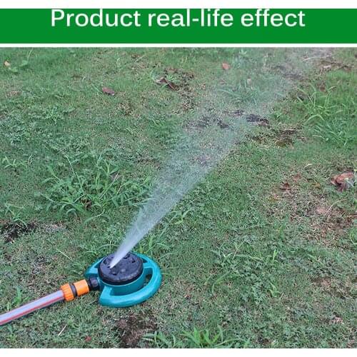 8-pattern Garden Sprinkler Water Saving Round Lawn Sprinkler Multipurpose Yard Sprinkler for Garden Sprinkling Roof Cooling