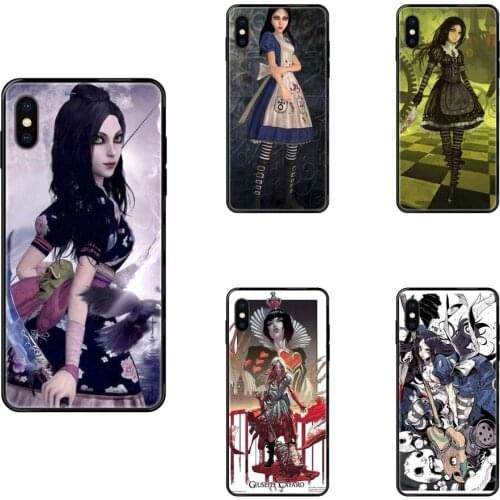 Alice Madness Returns Conveniency Black Soft TPU Luxury Fashion Phone Case For Huawei Honor 6A 7A 7X 8C 8X 9 9A 9I 9X 10 10I 20