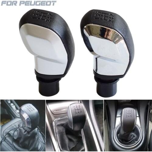 For Peugeot 206 306 406 107 207 307 407 301 308 2008 3008 For Citroen C2 C3 C4 New 5 Speed Gearshift Shifter Stick Head Lever
