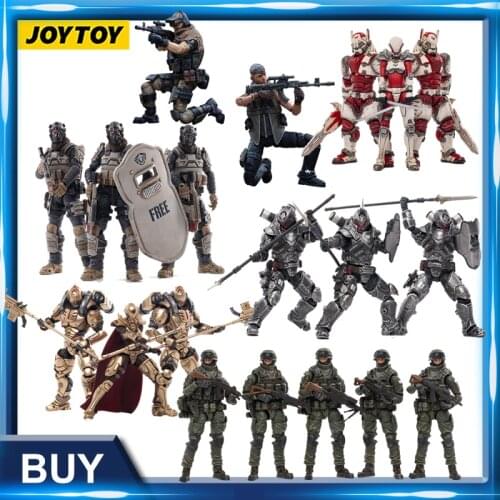 JOYTOY 1/18 10.5cm Action Figure PLA Camouflage Special Forces Collection Model Toy Free Shipping