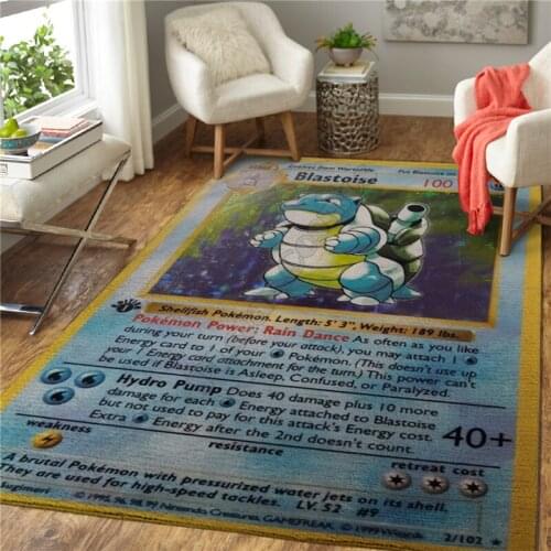 Anime character introduction Area Rug 3D All Over Printed Non-slip Mat Dining Room Living Room Soft Bedroom Carpet 04