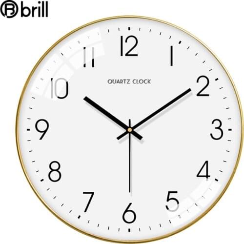 Creative Gold Retro Wall Clock Kitchen Living Room Clock Mechanism European Art Mute Picture Clock Vintage 3d Home Decorations