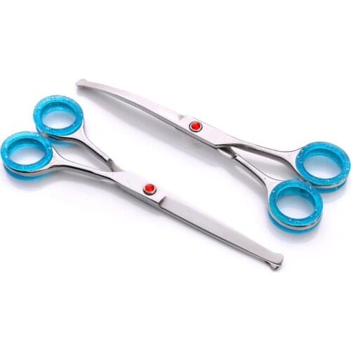 Hot sell 4.5 inch 6.5 INCH Professional Hairdressing Scissors Hair Cutting Tool barber high quality shears slender hair cut shea