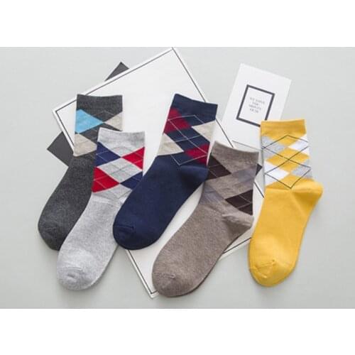 Fashion Brand Happy Casual Socks Novelty Mens Socks Cotton Funny Socks Men Business Socks calcetines hombre