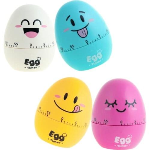 Cartoon Cute Egg Timer Kitchen Timers Plastic Machine Timer 60mi Kitchen Timer Practical Kitchen Timers Kitchen Gadgets