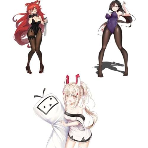 Three Ratels C482 Anime Car Stickers Vinyl Wall Sticker Decals For Living Room Bedroom Wallpaper Decoration