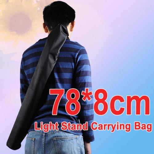 New design 30.7"* 3.15" (78*8cm) Carrying Carry Bag Case for Portable Studio Light Stand & Tripod &Monopod