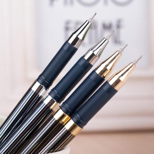 Wholesales creative stationery fresh 0.5mm Black Red gel pens for office and school 5 pieces a lot 557