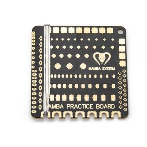 DIATONE MAMBA Soldering Practice Board 49X49X1.6mm for FPV Beginner New Pilots Improving Soldering Level DIY Parts