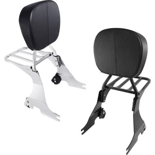 Motorcycle Backrest Sissy Bar &Luggage Rack For Harley Sportster XL883 1200 48 72 Forty Eight Iron 883 SuperLow 2004-2021 2020
