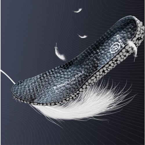 Rock Brothers Sports Insoles Men And Women Shock Absorption Comfortable Riding Sweat-Absorbent Breathable Soft Bottom Thickening