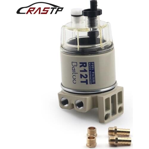 1 Pcs Fuel Filter R12T Fuel/ Water Separator Complete Assembly Filter diesel engine for Racor 120ad 140 Series Automotive OCC057