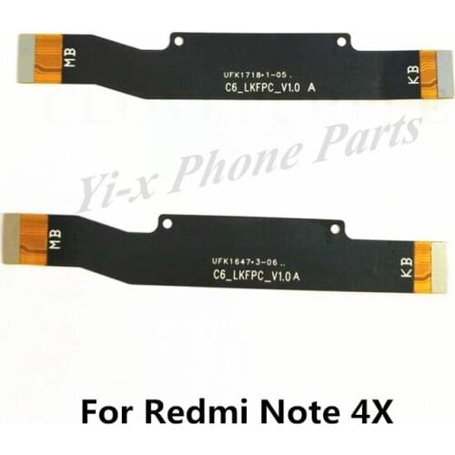 10pcs For Xiaomi Redmi Note 4X MainBoard MotherBoard Main Board USB Dock Connector Flex Cable