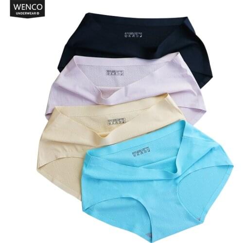 2020 womens pants Briefs summer sexy woman panties Breathable mesh large sizes transparent panties intimate woman Lingerie slip