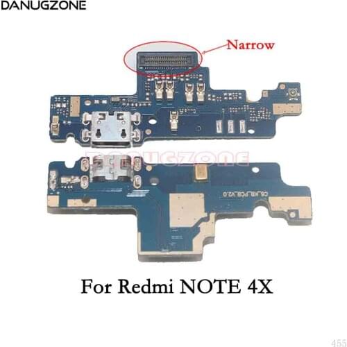 30PCS/Lot For Xiaomi Redmi NOTE 4X USB Charging Dock Jack Plug Socket Port Connector Charge Board Flex Cable