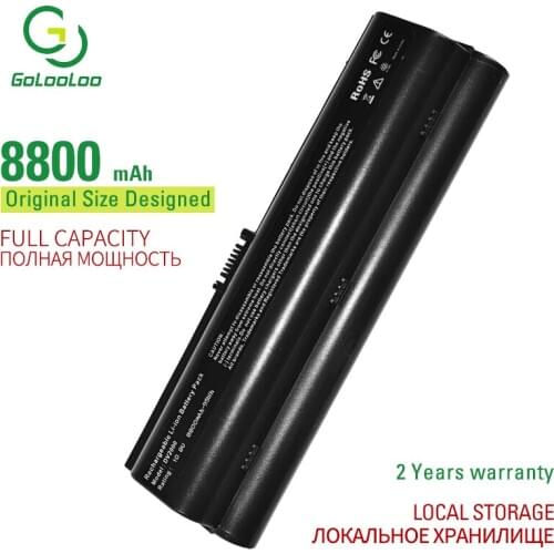 Golooloo 8800 mAh Laptop Battery for COMPAQ Presario V3906TX V3500 V6000 for HP dv2000 6000XX G6000 G7000 HSTNN-DB42 HSTNN-LB42