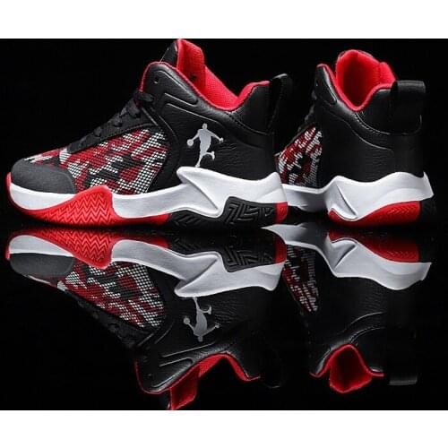 Brand Boy Basketball Shoes Kids Sneakers High Quality Thick Sole Non-slip Top Autumn Boys Children Sport Shoes Boy Basket Girls