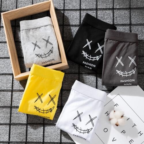 Cute Mens Underwear Young People Cotton Men Gift Short Hombre Boxer Hombre Underwear Men Boxer Panties Man Bielizna Meska