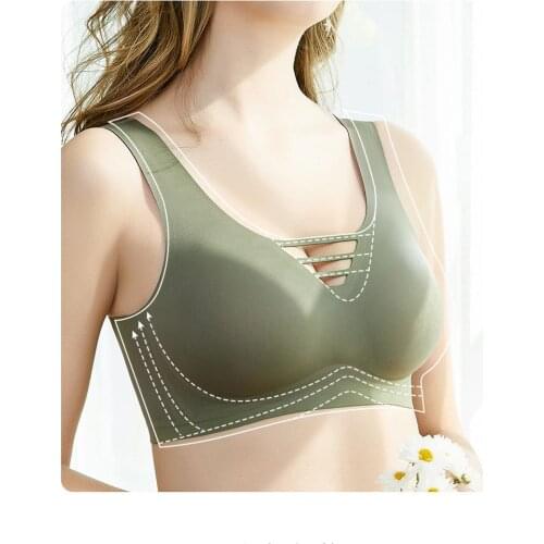 Bra top Sexy seamless womens underwear bras Wire Free Female bralette beauty back lingerie Ladies Brassiere