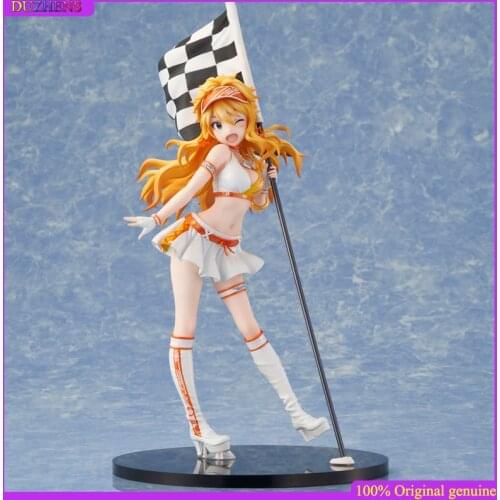 THE IDOLM@STER CINDERELLA GIRLS MIKI HOSHII Racing girl 25cm Action Figure Anime Figure Model Toys Figure Collection Doll Gift