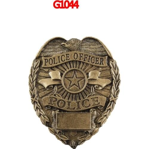 Cute Police badge Stickers For Cars Reflective WaterproofPVC Funny Sticker Accessories For Mazda Cruze Peugeot