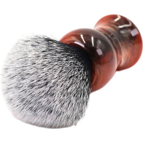 Yaqi 28mm Tuxedo Synthetic Knot Mens Shaving Brush