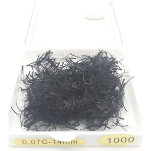 Premade Fans Small Jar Loose Lashes 1 Bottle Heat Bonded Russian Volume Mink Eyelash Extensions 300/500/1000 Volume Lash Fans