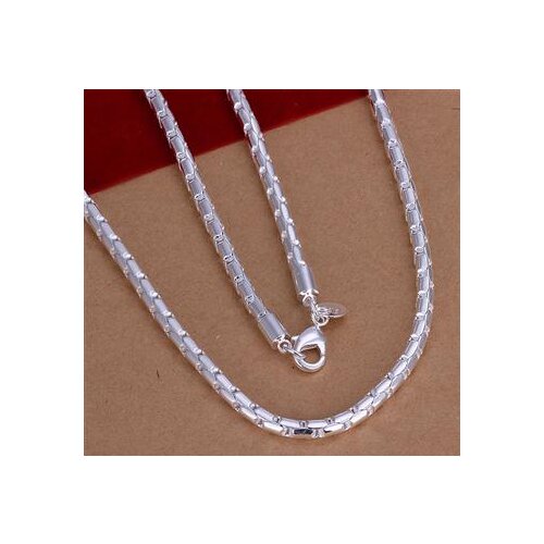 2017 new S925 - jewelry mens round necklace simple round foreign trade chain chain necklace mens fine wholesale N189