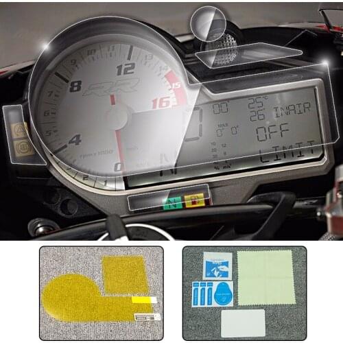 [UPGRADED] for BMW S1000R S1000RR S1000XR 2015 2016 Cluster Scratch Protection Film Screen Protector Blue Light