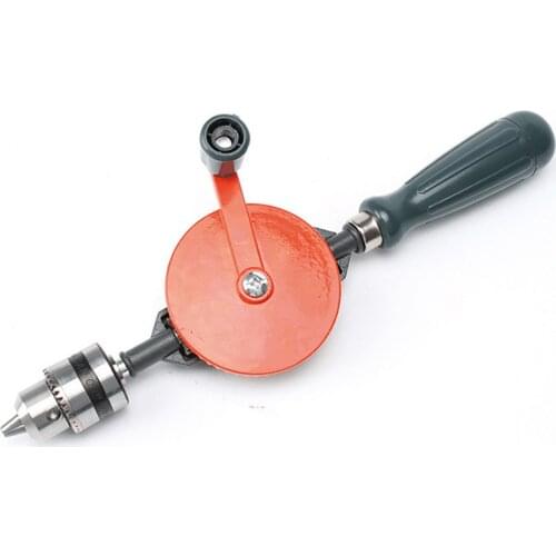 1/4inch Portable Hand Crank Drill Mini Manual Drill With Double Pinions For Wood Plastic Double Gear