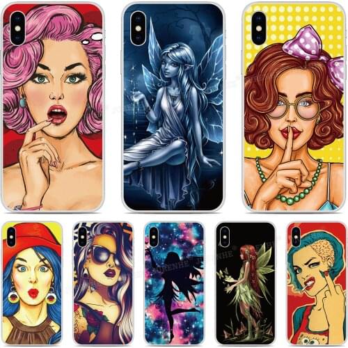 Print Sexy Fairy Girl Soft TPU Phone Case For Cubot P30 X19 R11 J3 Pro P20 Power Nova Note S J5 J7 R15 Pro R19 Max 2 2019 Cover