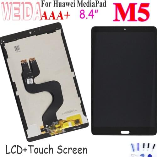 8.4" For Huawei MediaPad M5 8.4 LCD Display Touch Screen Assembly Replacement for SHT-AL09 SHT-W09 Tablet PC Panel Sensor Glass