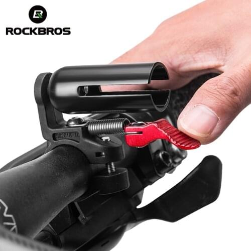 ROCKBROS MTB Road Bicycle Bike Bell Cycling Handlebar Copper Portable Safety Horn Warning Alarm Finger Ring Bike Accessories