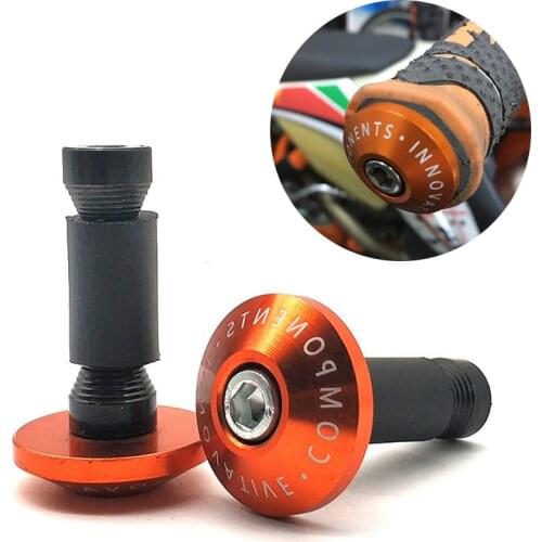 For Yamaha XSR 900 TDM 900 MT125 MT01 MT03 MT25 XP500 1 Pair Universal Motorcycle Handlebar Cap Handle Bar Ends Racing handlebar