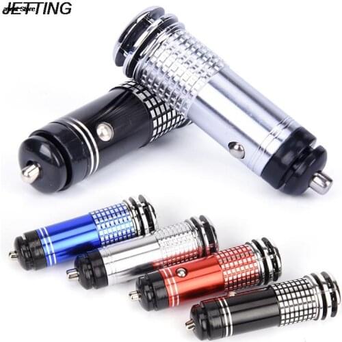 1pcs 12V Negative Ions Air Cleaner Car Air Purifier Ionizer Air Purifier Car Remove Smoke Eliminator For Car Home Office