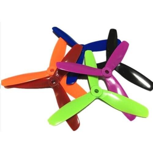 6 pairs CW/CCW of 5045 V2 bullnose propeller 3 blades for DIY mini race FPV drones QAV210/qav180/250/ZMR250/robocat 270
