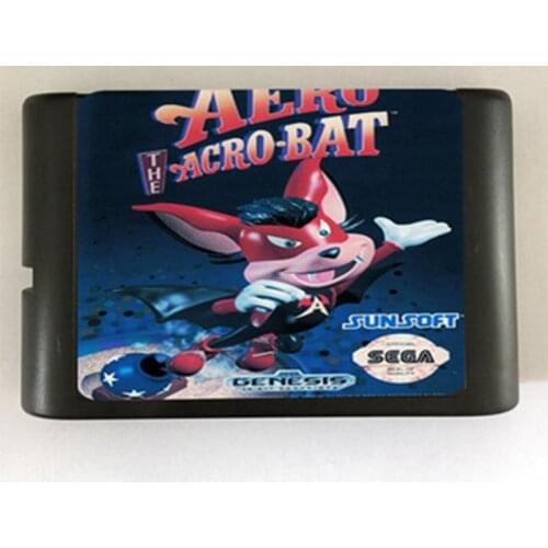 Aero The Acro Bat 16 bit MD Game Card For Sega Mega Drive For SEGA Genesis