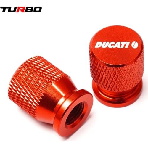 CNC Aluminum Tyre Valve Air Port Cover Stem Cap Motorcycle Accessories for Ducati Panigale 899 959 1299 1199 S R G V4 KN
