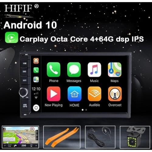PX5 DSP IPS 8 CORE Android 10 Universal 2 din auto Multimedia Player car radio 2din Stereo 7" car Player Auto Radio for nissan