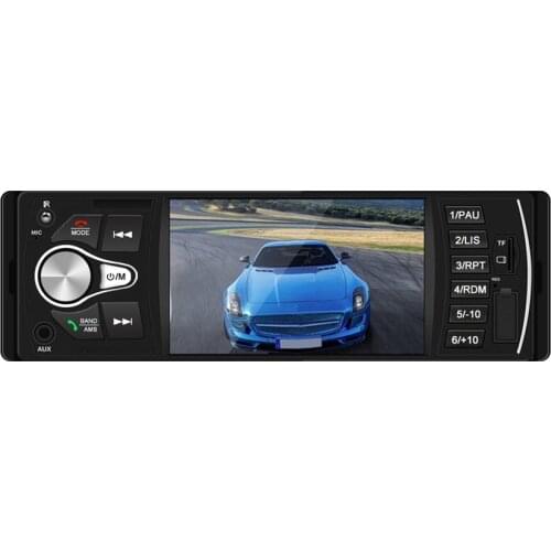 4.1'' HD Car stereo IN OUT FM/AUX bluetooth Car Radio MP5 MP4 MP3 Player