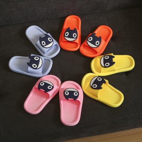 Childrens slippers for boys and boys summer waterproof non-slip cute cartoon small and medium-sized childrens indoor and outdo