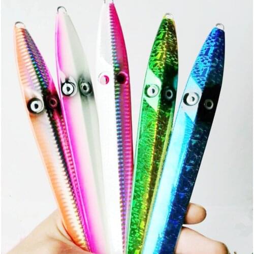 Deep sea Jigging Fishing Night glow Squid Spoon Lure Metal Jig Lure Jigbait spoon Spinner baits 300g 400g Free shipping